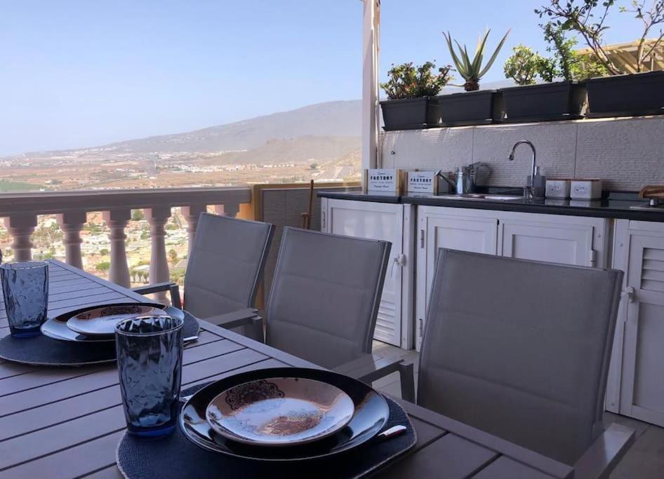 Apartamento Con Impresionantes Vistas Y Piscina Costa Adeje  Exteriér fotografie