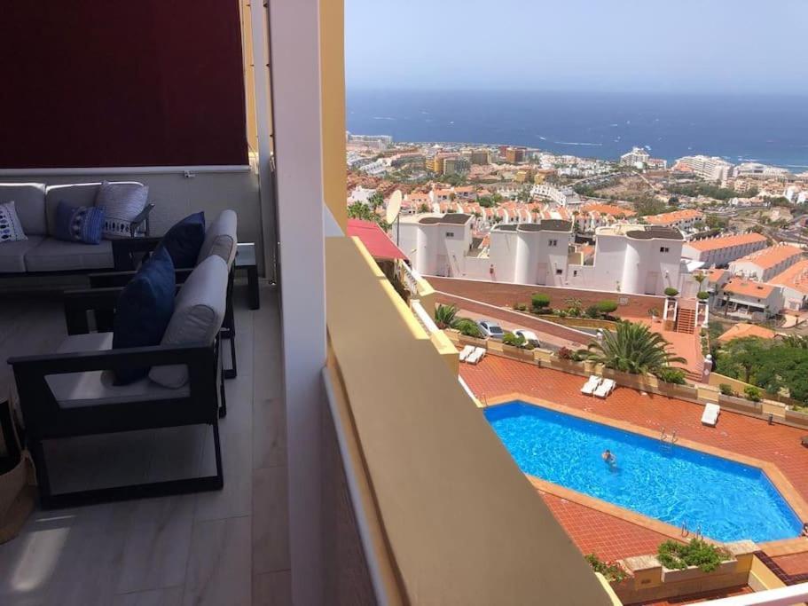 Apartamento Con Impresionantes Vistas Y Piscina Costa Adeje  Exteriér fotografie