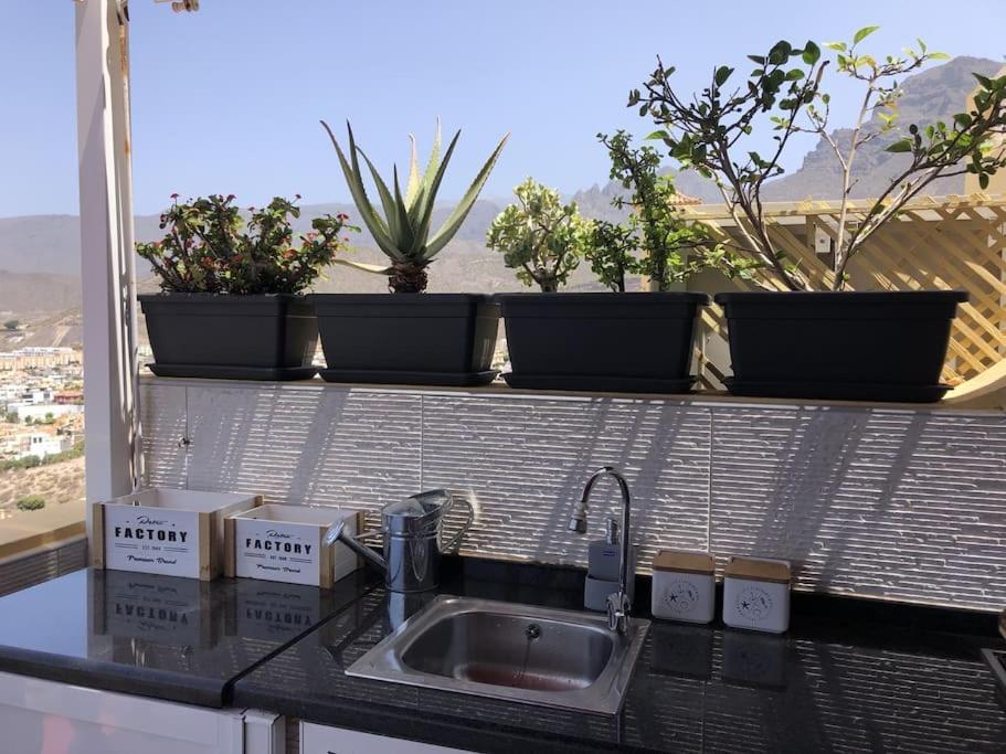 Apartamento Con Impresionantes Vistas Y Piscina Costa Adeje  Exteriér fotografie